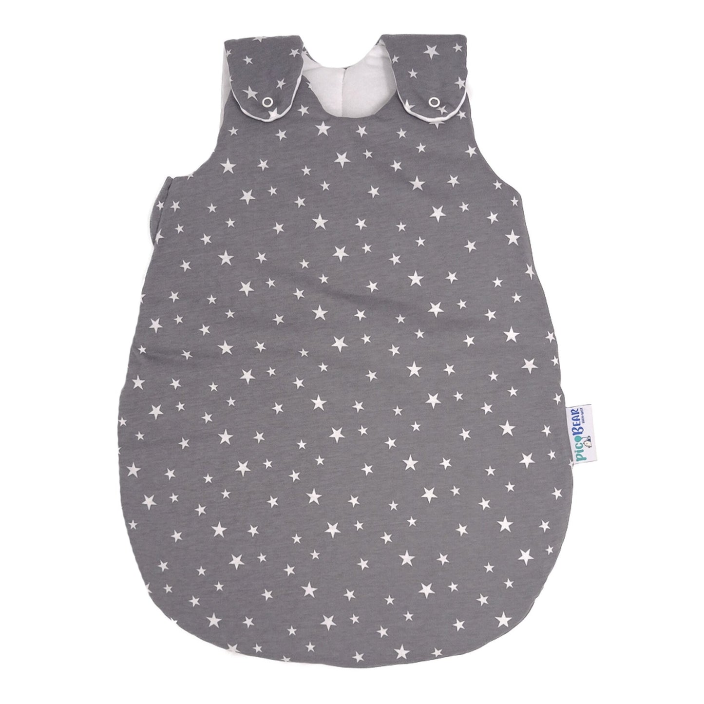 pic Bear Babyschlafsack Gr. 86/92 – Ganzjahres-Schlafsack Mitwachsend