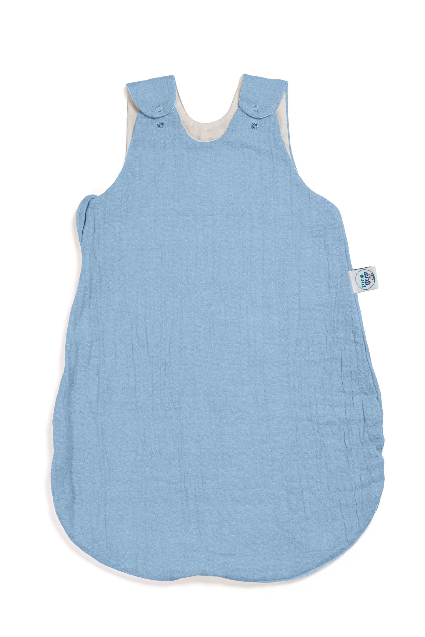 pic Bear Sommerschlafsack 62/68 – 100% Musselin Baumwolle 0,5 TOG