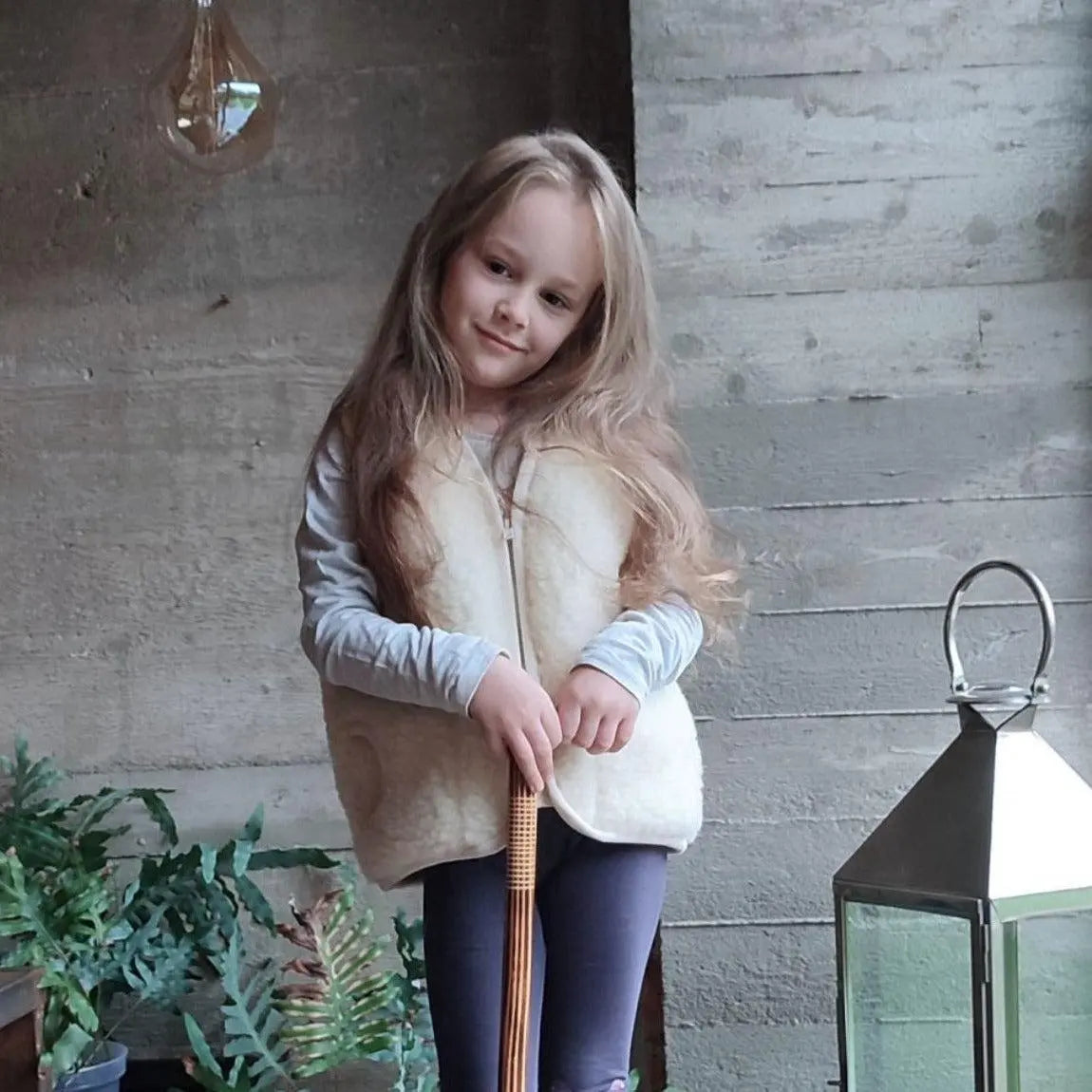 Kinderweste Merinowolle - Warme Merino-Weste mit Woolmark-Zertifikat