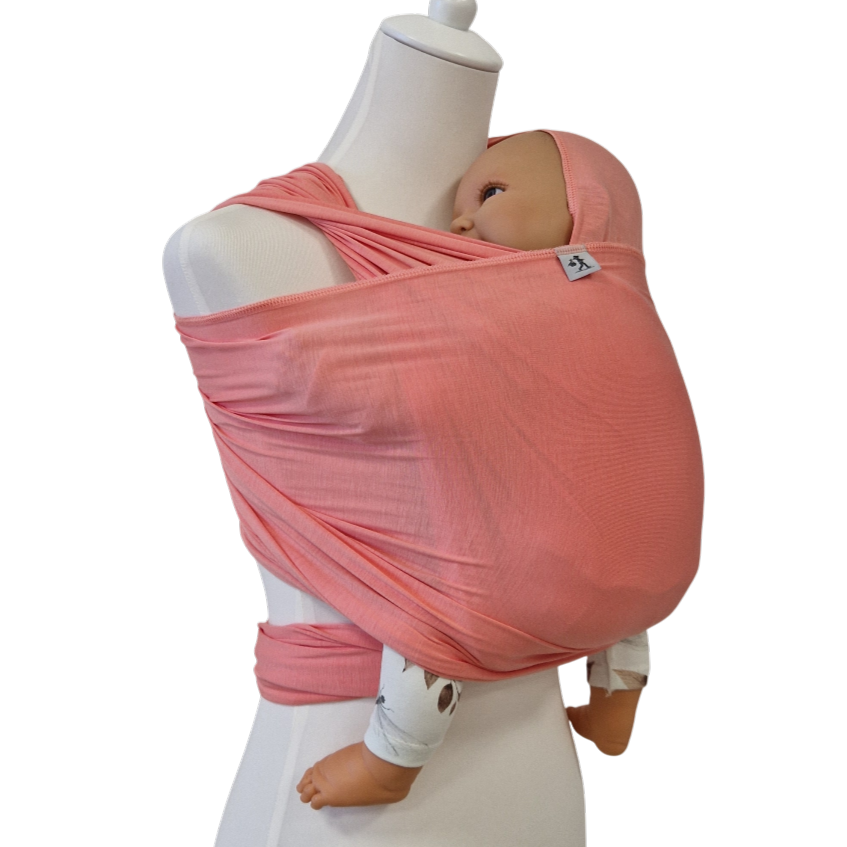 Hänschenklein Bambus-Tragetuch - Elastisches Baby-Tragetuch ab Geburt