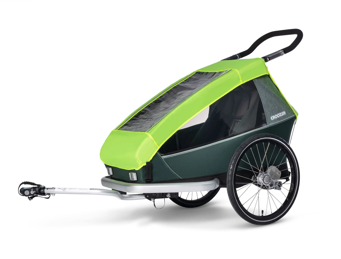 Croozer Regenverdeck Kid 1 – Wasserdicht (5.000mm) in Lightning Yellow