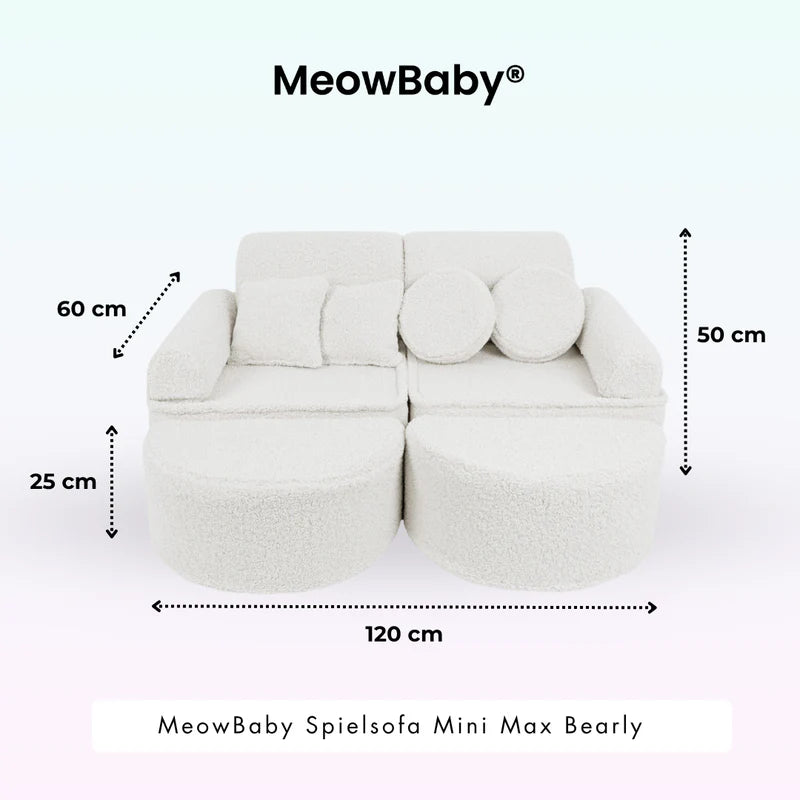 MeowBaby Spielsofa Mini Max Bearly