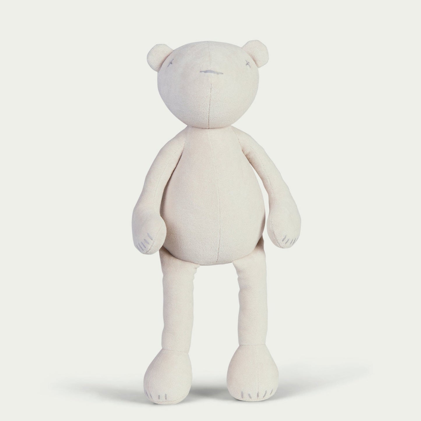 XXL Kuscheltier Bär Jermaine - 80cm Riesen-Teddybär aus Bio-Baumwolle (Made in France)
