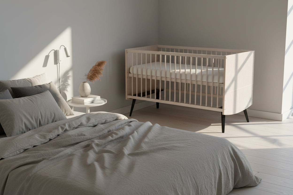SMILE Kombi-Kinderbett 70x140 cm – Connery/Beige