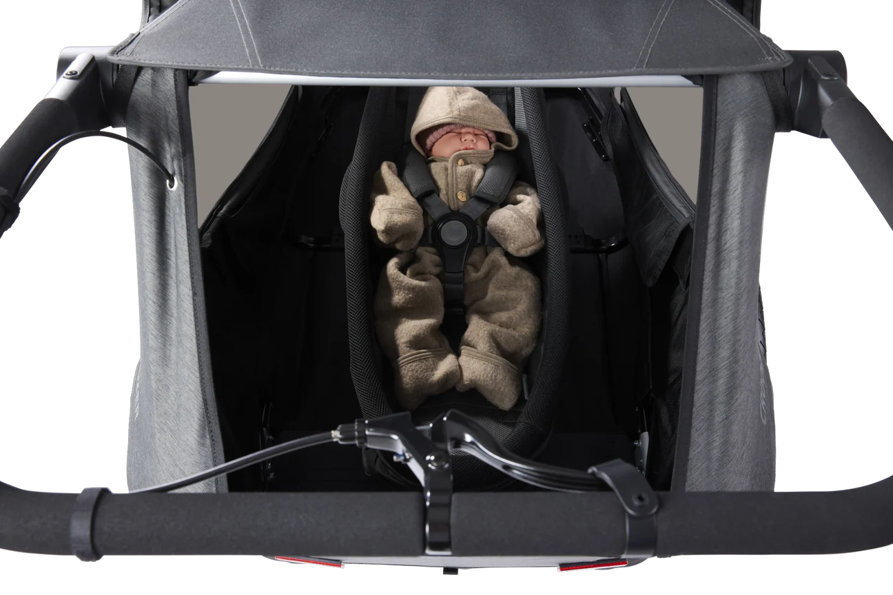 Yuuna Babyliege & Transportschale – Reboarder-Modul mit Climatex®