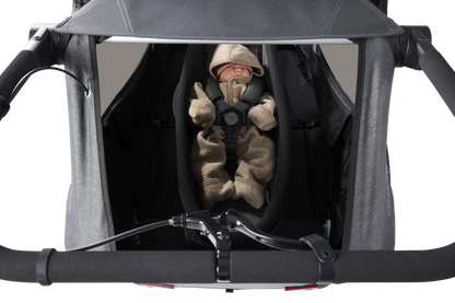 Yuuna Babyliege & Transportschale – Reboarder-Modul mit Climatex®