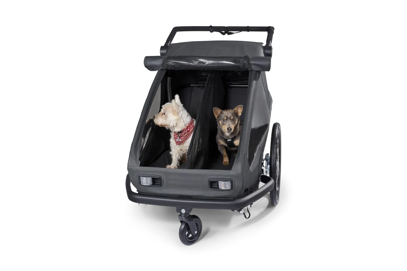 Yuuna Dog Modul Ladefläche – Hundebett & Sicherheitsgurt für Croozer Yuuna
