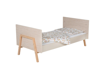 Umbauseiten für Juniorbett Happy 140 cm – Dekor Carat Beige