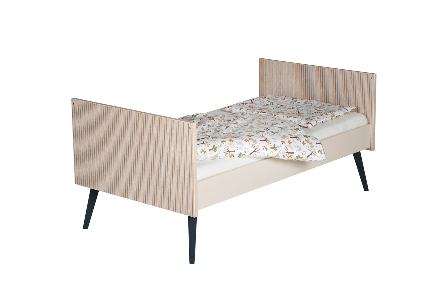 Umbauseiten für Juniorbett Smile 140 cm – Dekor Carat Beige
