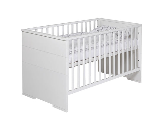 Kombi-Kinderbett Maxx White 70x140 cm – Komplett in Weiß