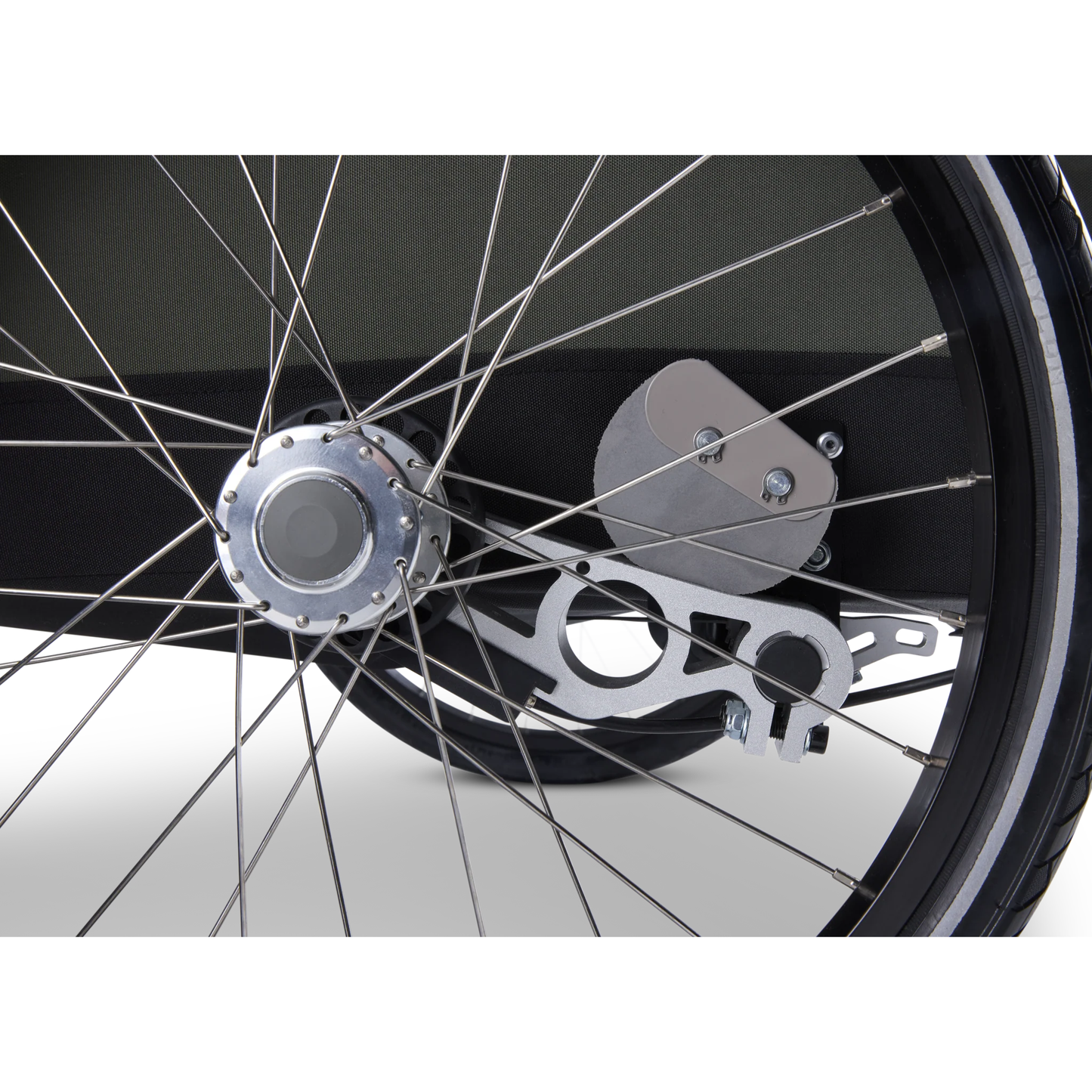 Croozer Kid Ellma 2 Fahrradanhänger - Zweisitzer Moss Green