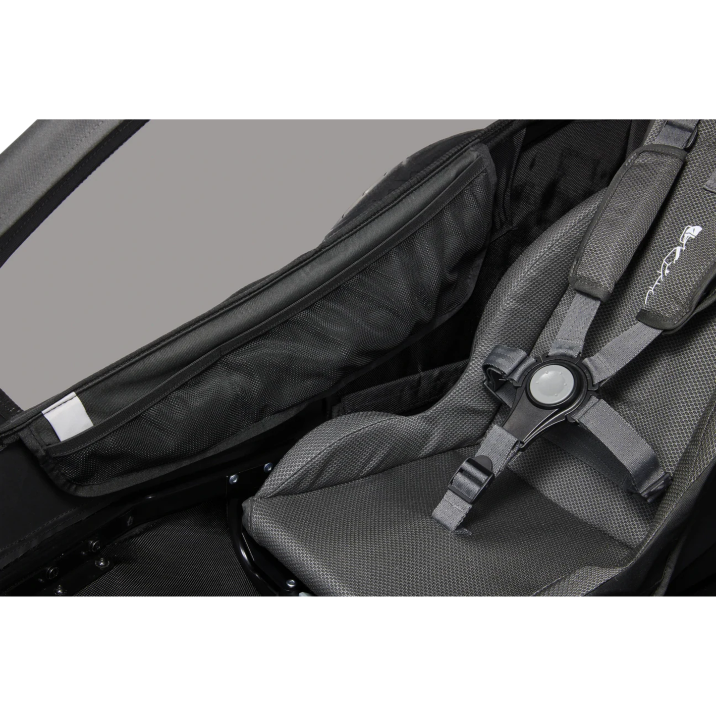 Croozer Yuuna Kid - modularer Fahrradanhänger & Buggy 2 in 1 | Moonlight Black | AirPad Federung