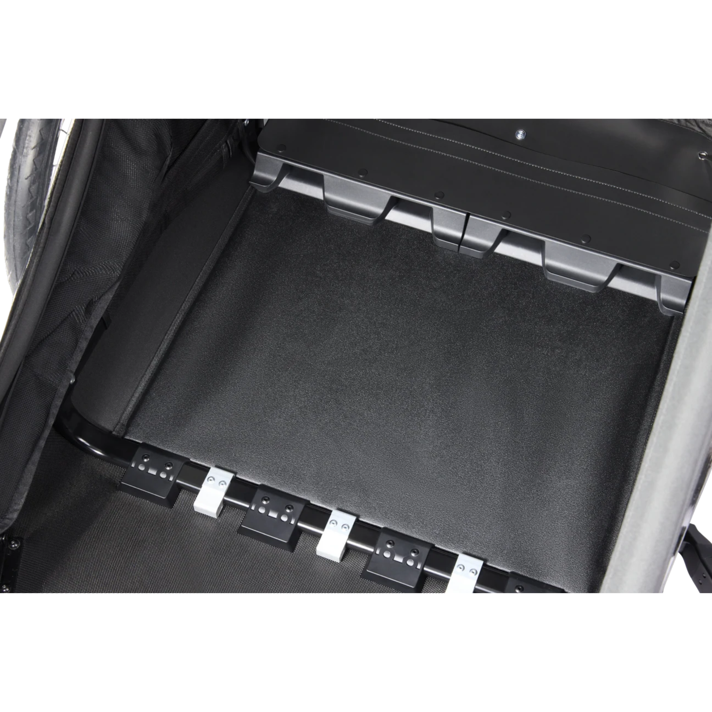 Croozer Yuuna Kid - modularer Fahrradanhänger & Buggy 2 in 1 | Moonlight Black | AirPad Federung