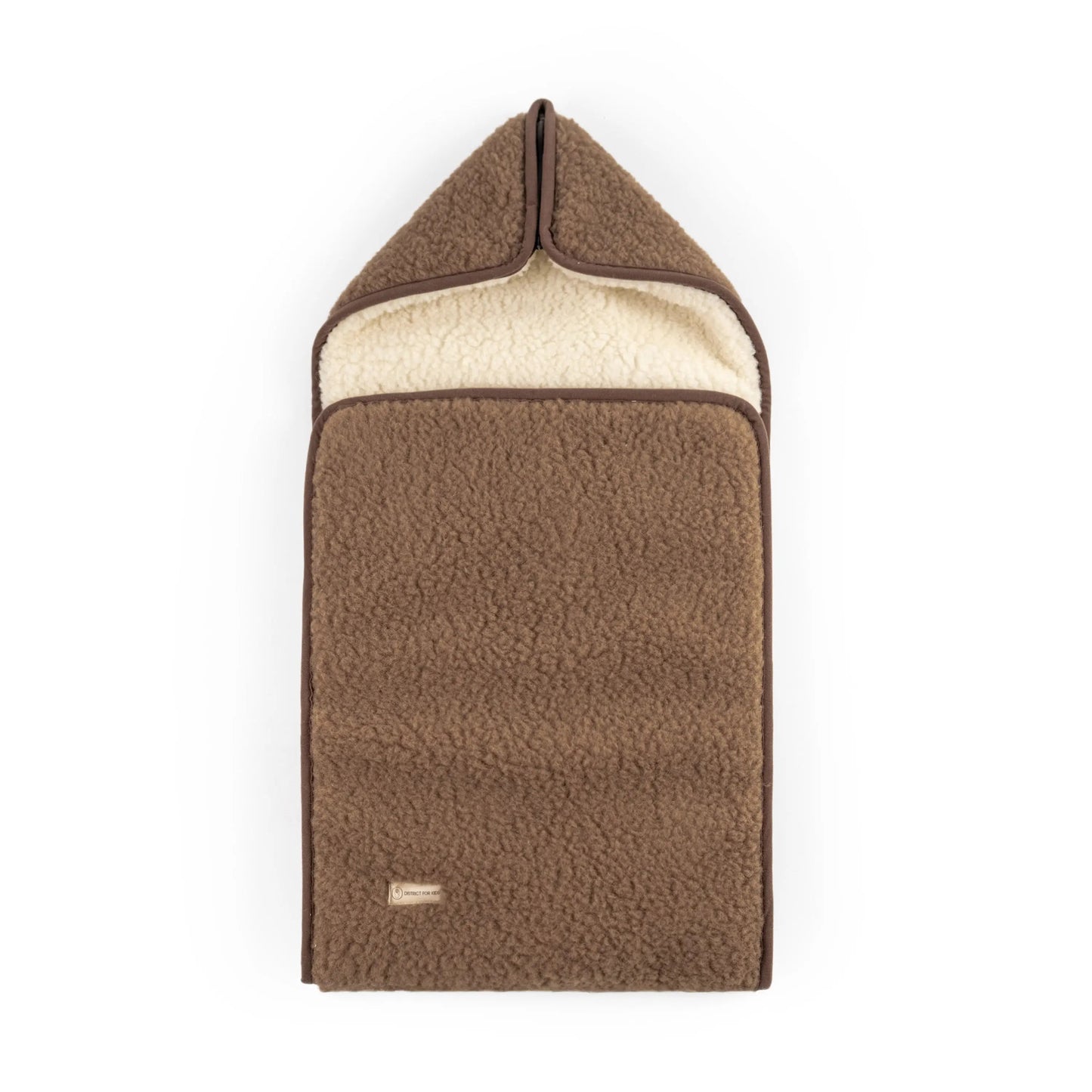 Winterfußsack Merino - Kuschelwarmer Fußsack aus 100% Merinowolle für die Babywanne