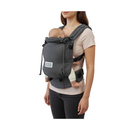 Valeno Babytrage ab Geburt - Ergonomische Full-Buckle aus Baumwolle