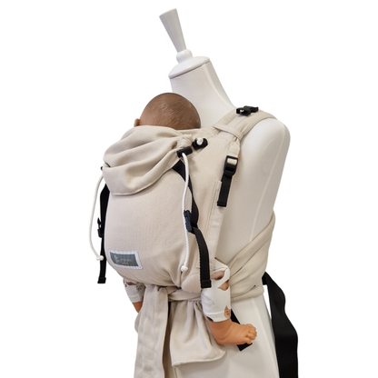 Talemo Babytrage ab Geburt - Ergonomische Half-Buckle Trage aus Baumwolle