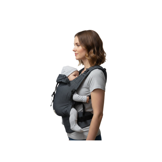 Cuddina Babytrage zum Binden - Ergonomische Mei Tai Trage aus Baumwolle