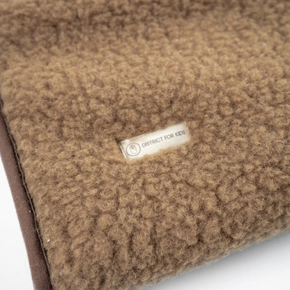 Winterfußsack Merino - Kuschelwarmer Fußsack aus 100% Merinowolle für die Babywanne