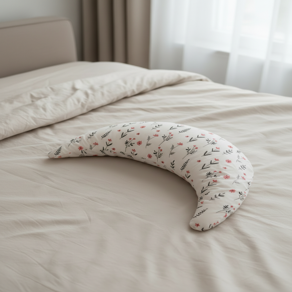 pic Bear Halbmond-Kissen zum Stillen und Schmusen