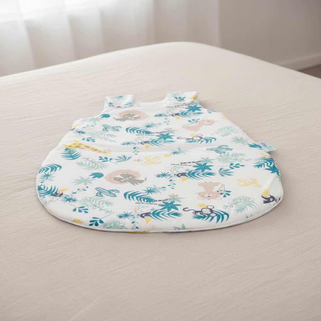 Atmungsaktiver Schlafsack von pic Bear – Wächst mit Ihrem Kind mit - Gr. 62/68cm