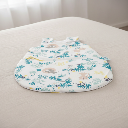 Atmungsaktiver Schlafsack von pic Bear – Wächst mit Ihrem Kind mit - Gr. 62/68cm