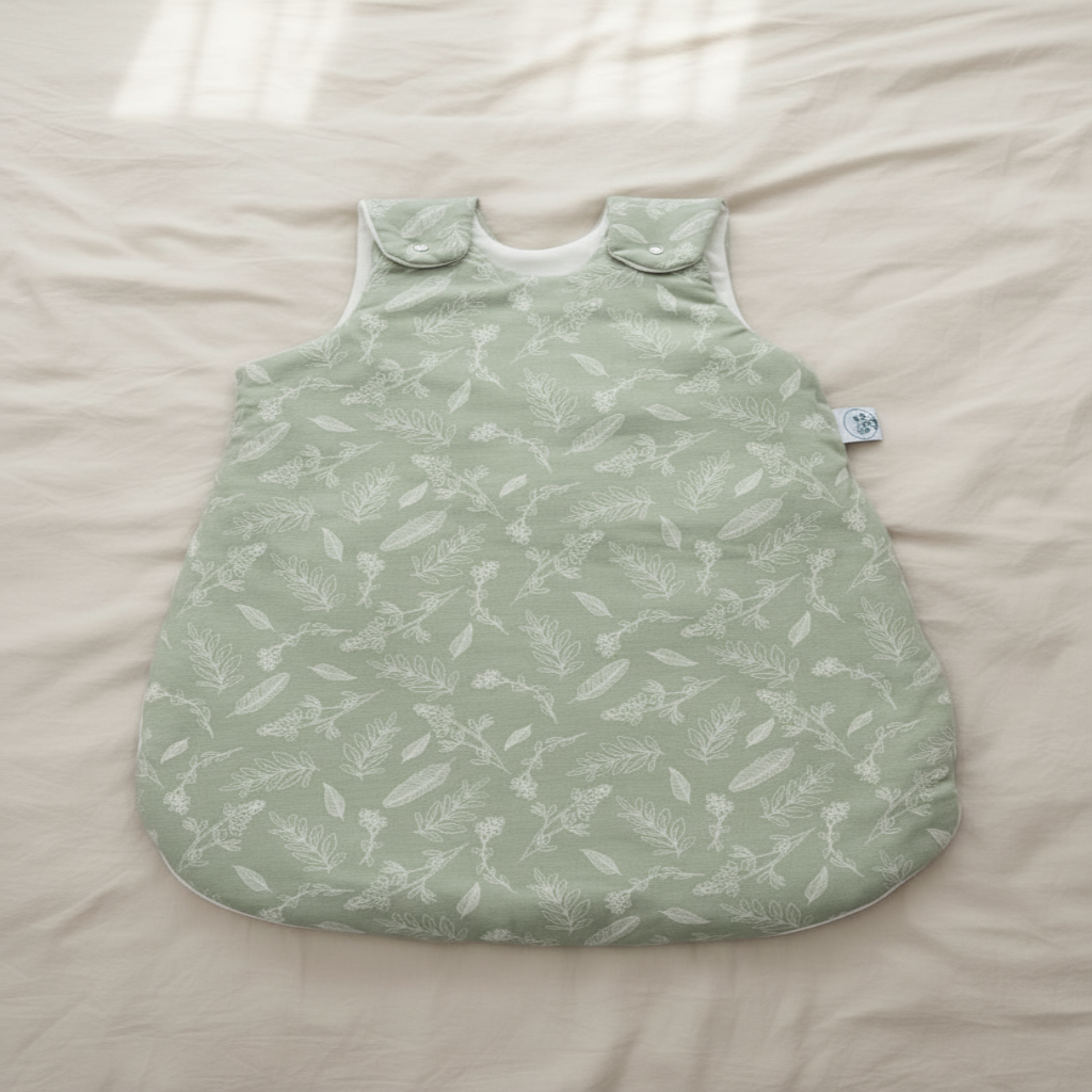 Atmungsaktiver Schlafsack von pic Bear – Wächst mit Ihrem Kind mit - Gr. 50/56cm