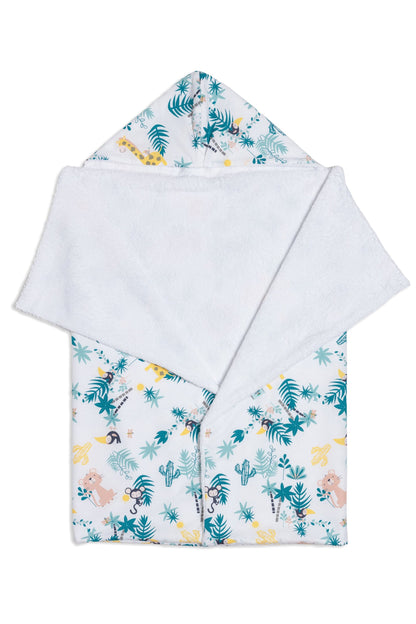 pic Bear Kapuzenbadetuch 70x110 cm – Baby Badetuch Baumwolle