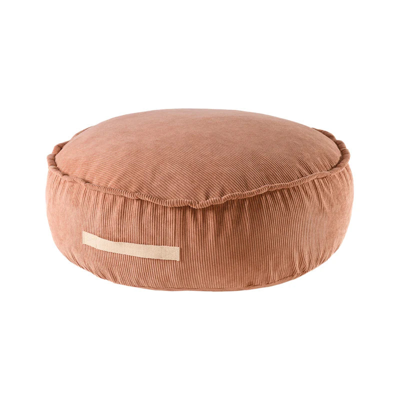 MeowBaby Sitzpouf Rund Premium Cord
