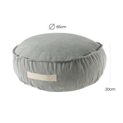 MeowBaby Sitzpouf Rund Premium Cord