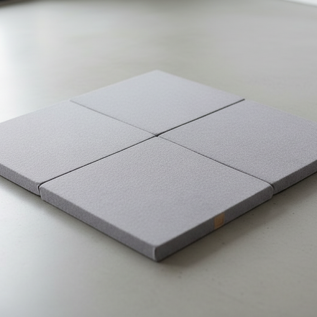 MeowBaby Spielmatte Velvet eckig 120x120cm