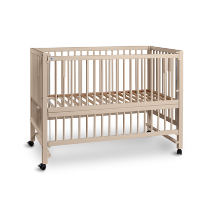 Beistell- und Babybett tiSsi HAJO - 120x60 cm Mitwachsendes Kinderbett Massivholz