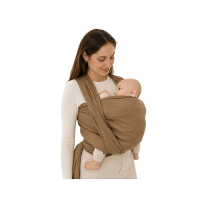 Hänschenklein Leinen-Tragetuch - Atmungsaktiv & Ergonomisch (3,5–20 kg)
