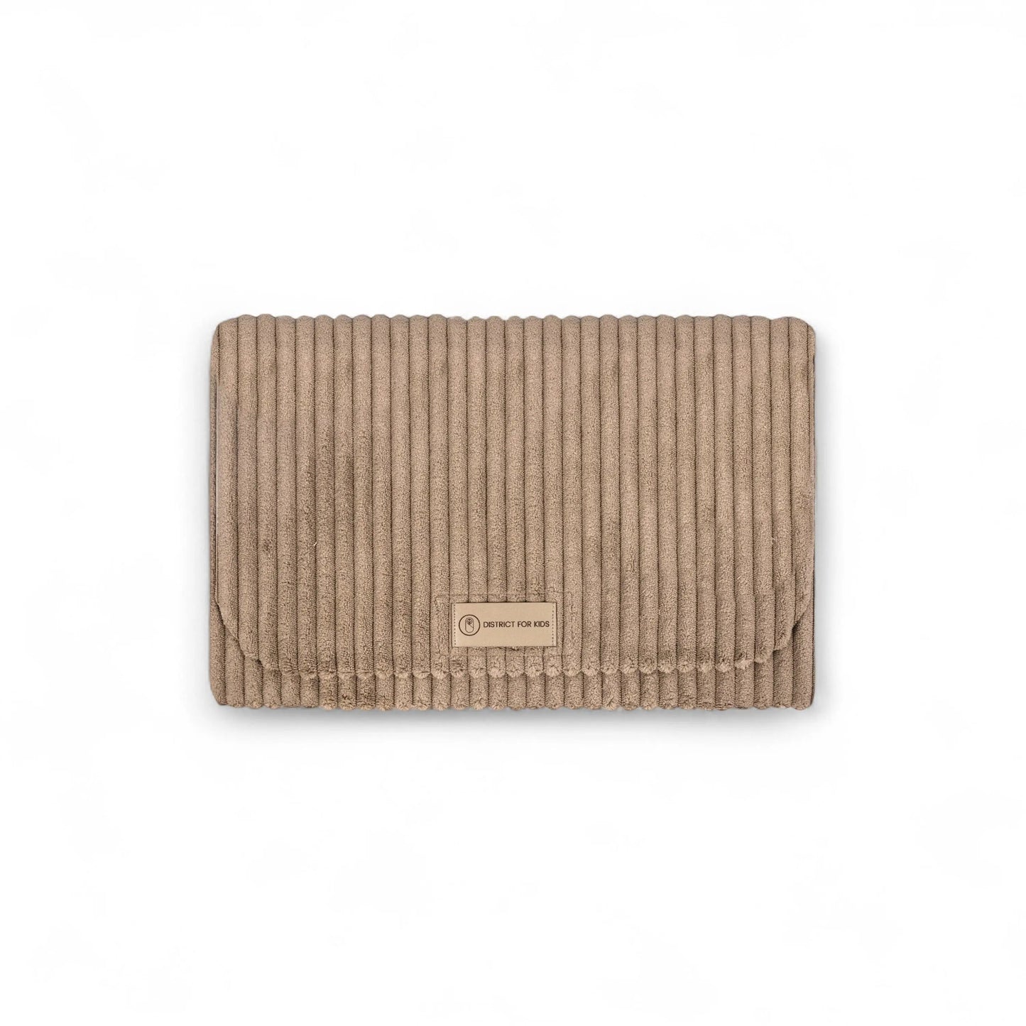 Windeltasche Cord mit Wickelunterlage - Praktische 2-in-1 Wickelunterlage für unterwegs