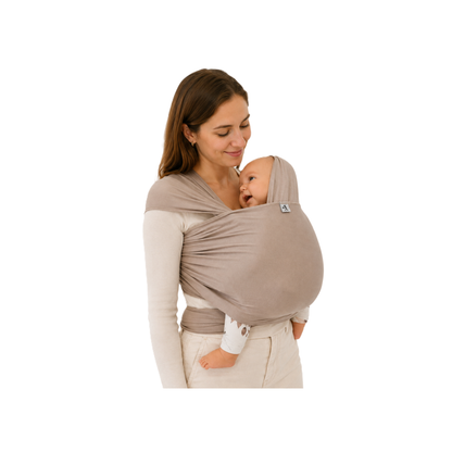 Hänschenklein Bambus-Tragetuch - Elastisches Baby-Tragetuch ab Geburt