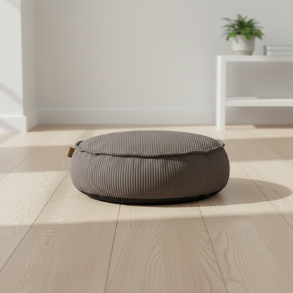 MeowBaby Sitzpouf Rund Ästhetik Cord