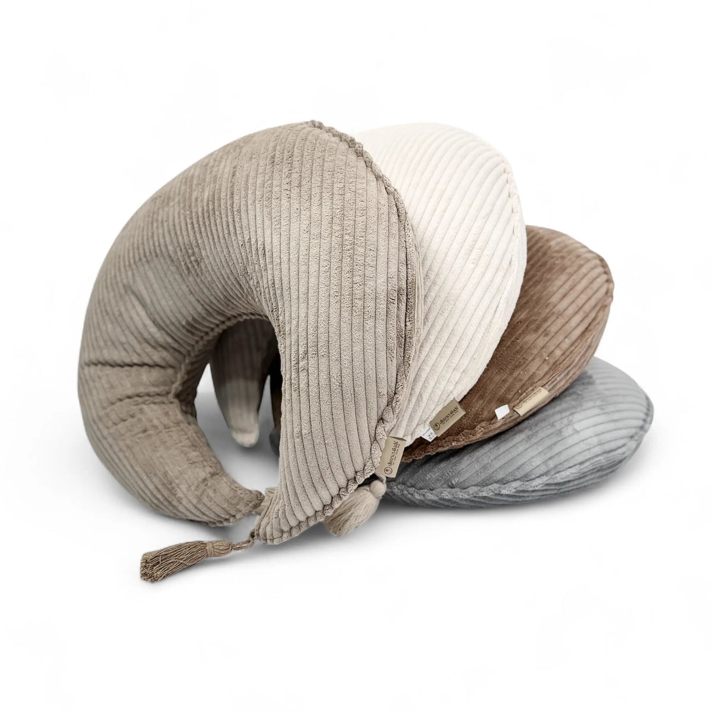 Stillkissen Halbmond Cord - Ergonomisches Still- & Schwangerschaftskissen im modernen Cord-Design