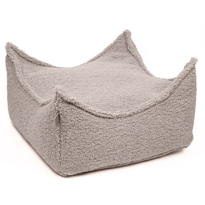 MeowBaby Sitzpouf für Kinder Quadratisch, Bearly