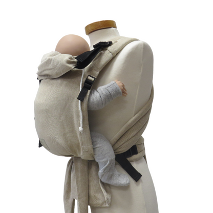 Cuddina Babytrage zum Binden - Ergonomische Mei Tai Trage aus Baumwolle