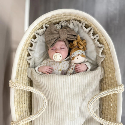 Babyschlafsack Dreamy Cord - 2.5 TOG Ganzjahres-Schlafsack mit Rüschenkrone