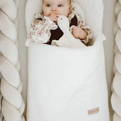 Babyschlafsack Sleepy Bio-Baumwolle - Schlichter Ganzjahres-Schlafsack (2.5 TOG)