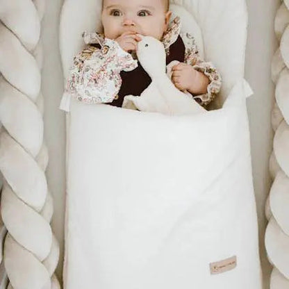 Babyschlafsack Sleepy Bio-Baumwolle - Schlichter Ganzjahres-Schlafsack (2.5 TOG)