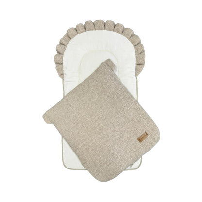 Babyschlafsack Dreamy Bouclé - 2.5 TOG Ganzjahres-Schlafsack mit Rüschenkrone