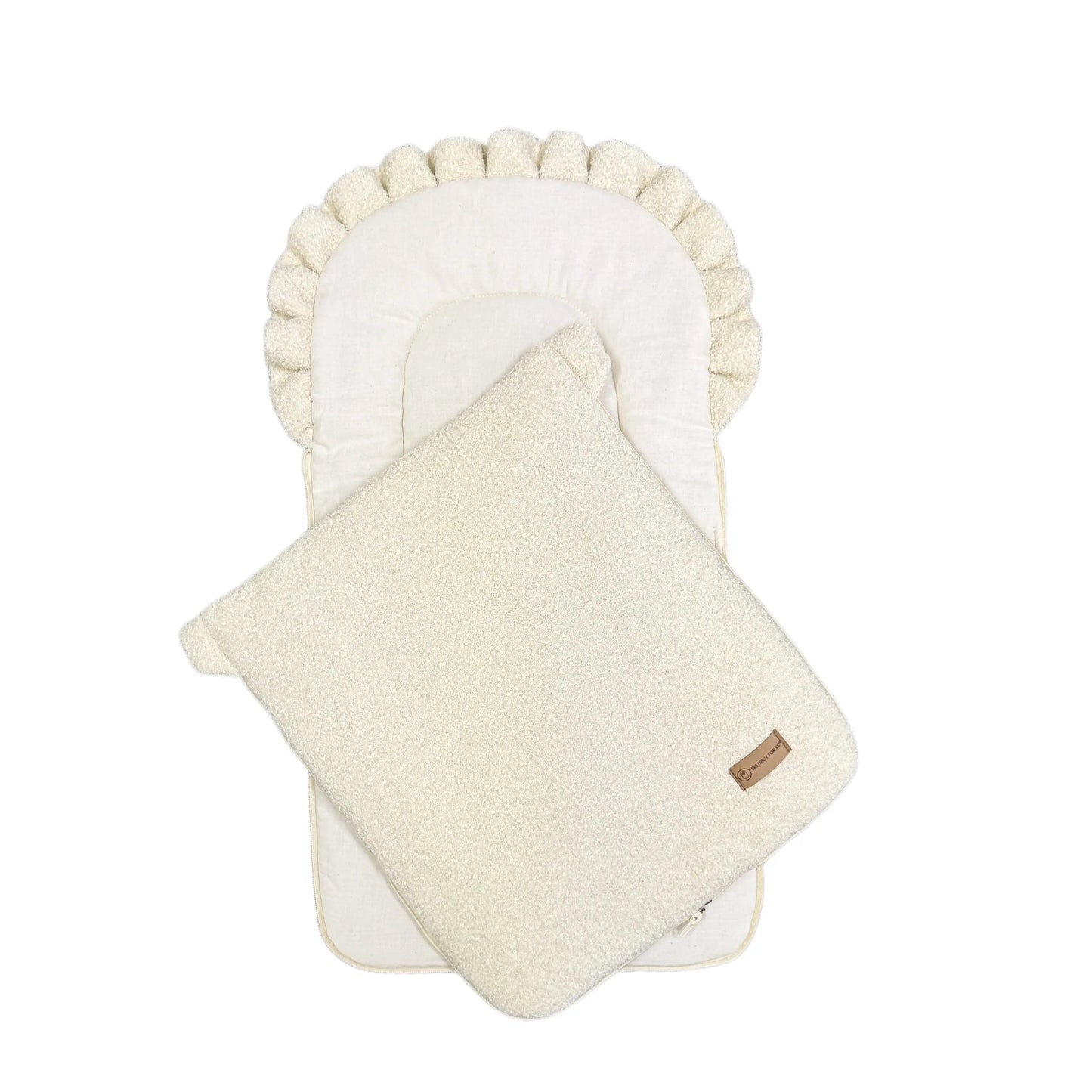 Babyschlafsack Dreamy Bouclé - 2.5 TOG Ganzjahres-Schlafsack mit Rüschenkrone