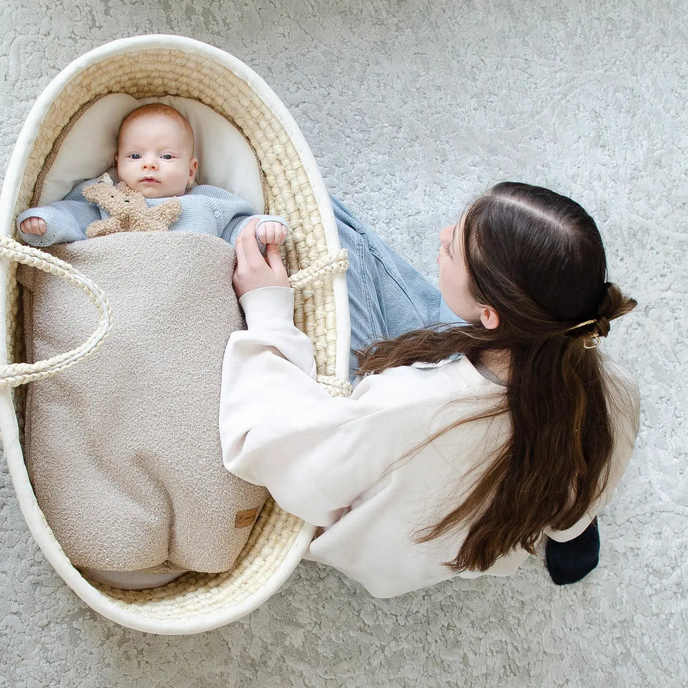 Babyschlafsack Sleepy Bouclé - 2.5 TOG Ganzjahres-Schlafsack ab Geburt