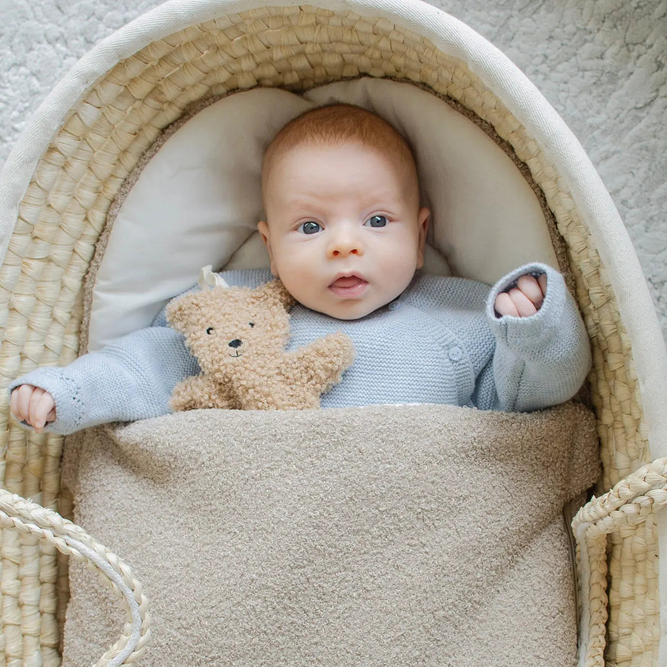 Babyschlafsack Sleepy Bouclé - 2.5 TOG Ganzjahres-Schlafsack ab Geburt
