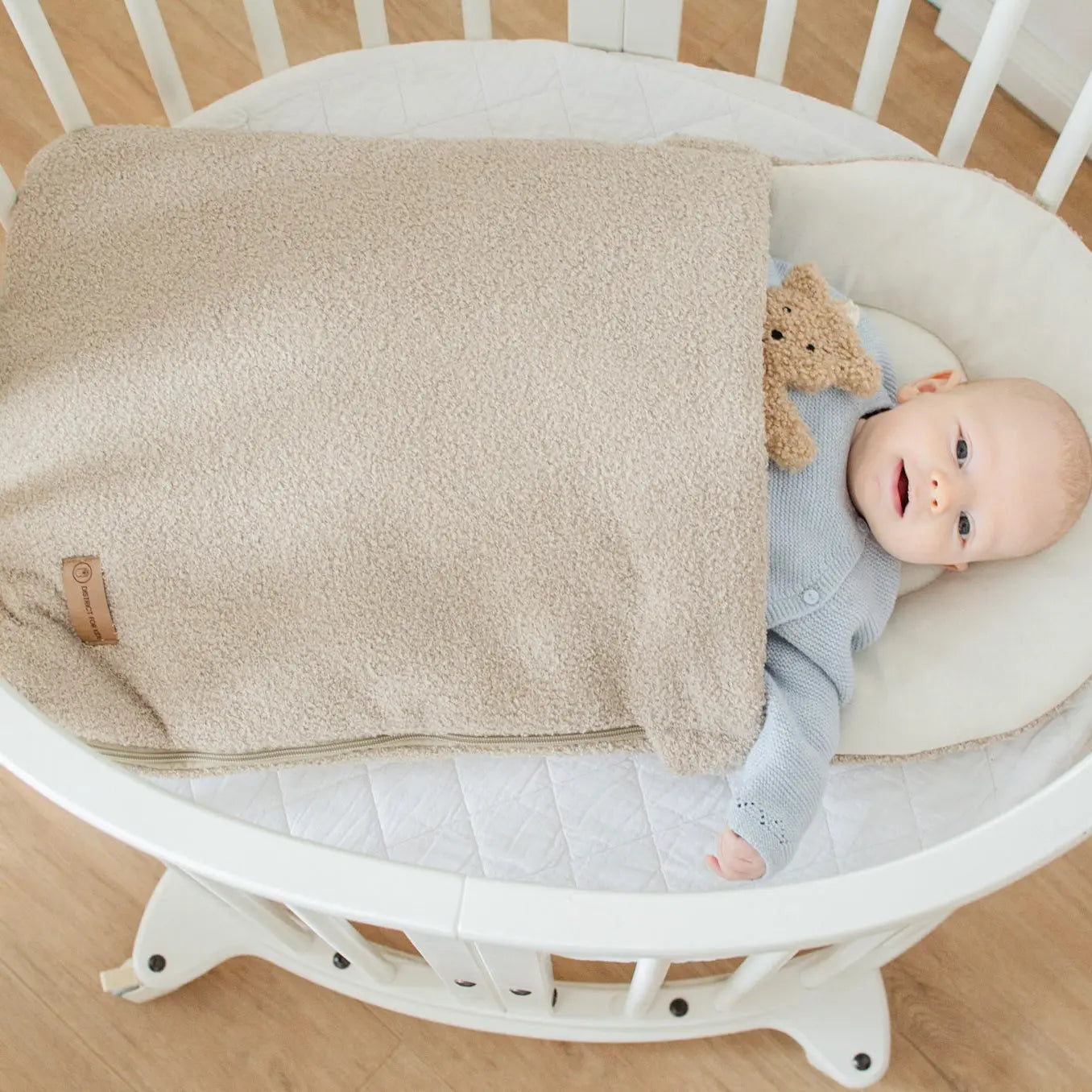 Babyschlafsack Sleepy Bouclé - 2.5 TOG Ganzjahres-Schlafsack ab Geburt