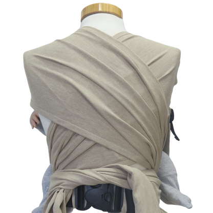 Bondima Babytrage ab Geburt - Ergonomische Half-Buckle mit Tuchträgern