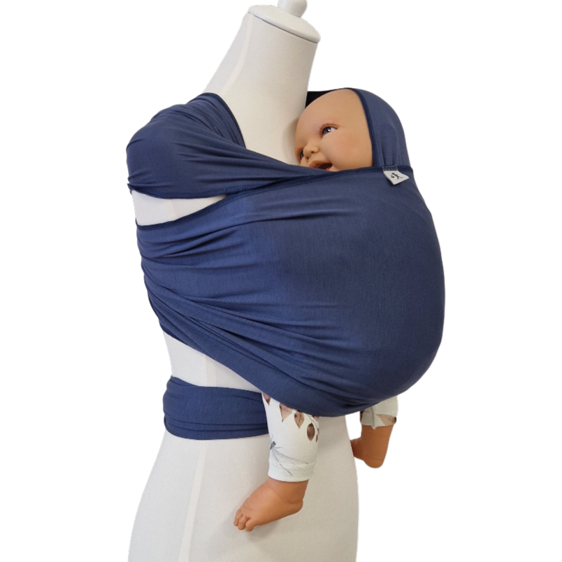 Hänschenklein Bambus-Tragetuch - Elastisches Baby-Tragetuch ab Geburt
