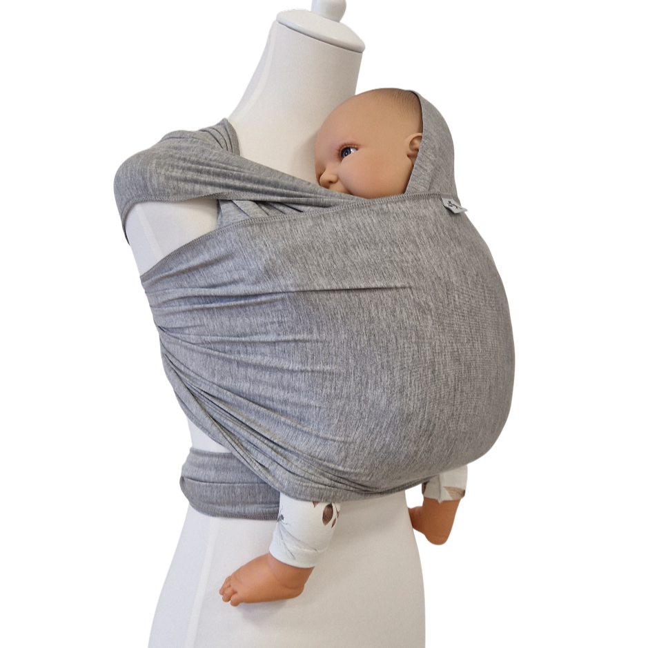 Hänschenklein Bambus-Tragetuch - Elastisches Baby-Tragetuch ab Geburt