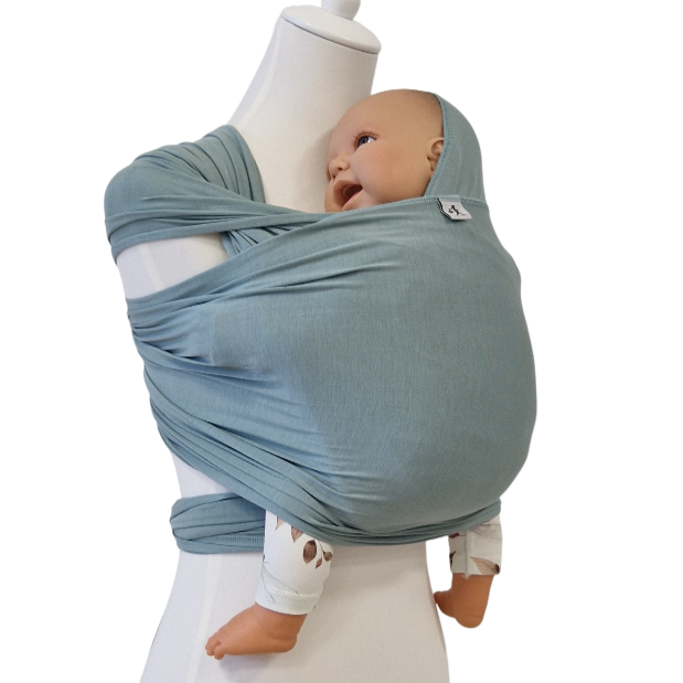 Hänschenklein Bambus-Tragetuch - Elastisches Baby-Tragetuch ab Geburt